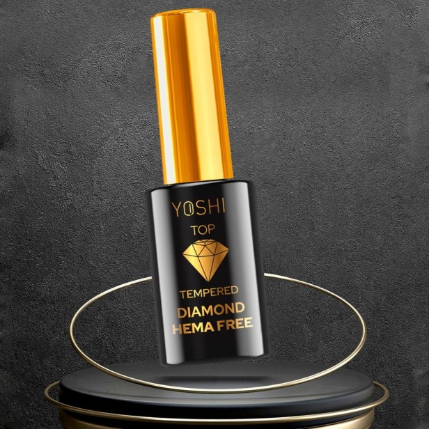 Yoshi Top Tempered Diamond Hybrid Top Coat 10 ml