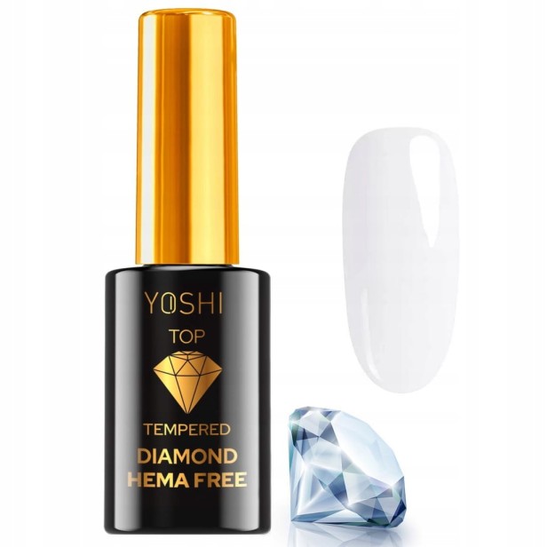 Yoshi Top Tempered Diamond Hybrid Top Coat 10 ml