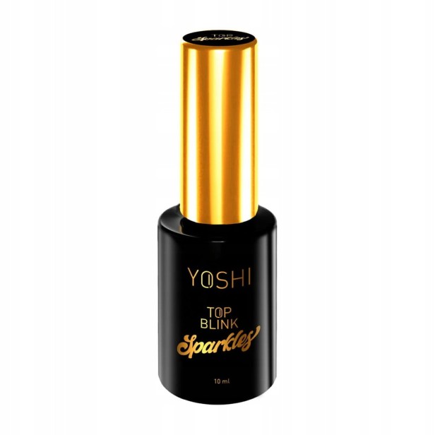 Yoshi Top Sparkles No Wipe UV/LED Blink, Brokat 10ml