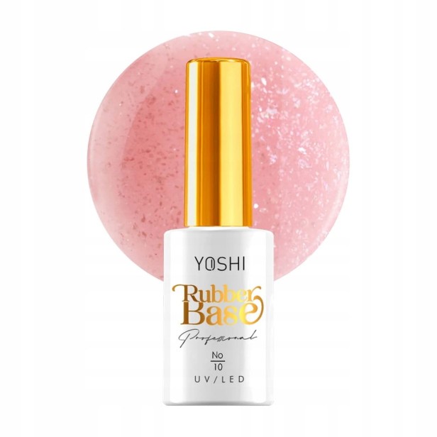 Yoshi Baza Kauczukowa Rubber Base UV/LED Hybrid 10 ml - No.10
