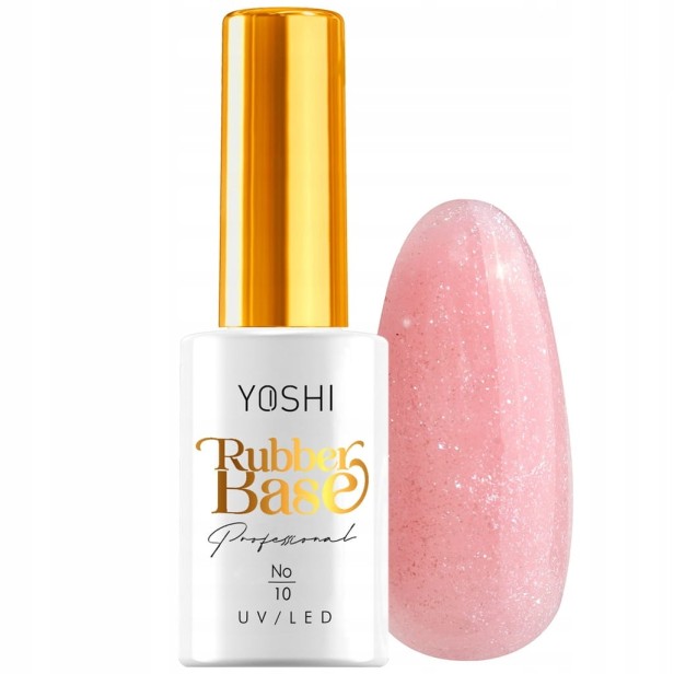 Yoshi Baza Kauczukowa Rubber Base UV/LED Hybrid 10 ml - No.10