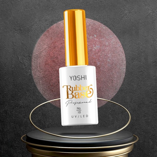 Yoshi Baza Kauczukowa Rubber Base UV/LED Hybrid 10 ml - No.10