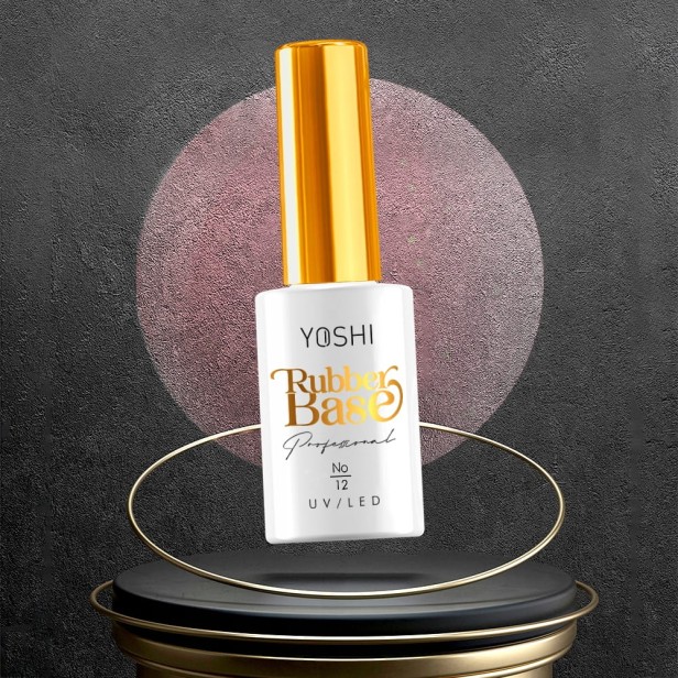Yoshi Baza Kauczukowa Rubber Base UV/LED Hybrid 10 ml - No.12
