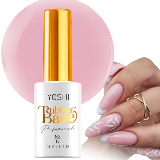 Yoshi Baza Kauczukowa Rubber Base UV/LED Hybrid 10 ml - No.13