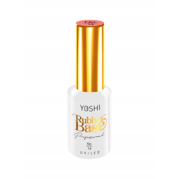 Yoshi Baza Kauczukowa Rubber Base UV/LED Hybrid 10 ml - No.14