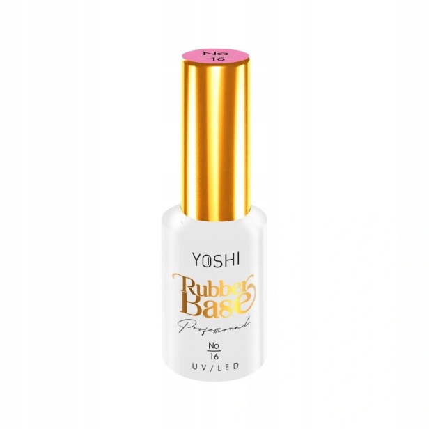 Yoshi Baza Kauczukowa Rubber Base UV/LED Hybrid 10 ml - No.16