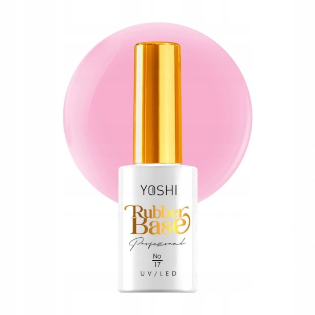 Yoshi Baza Kauczukowa Rubber Base UV/LED Hybrid 10 ml - No.17