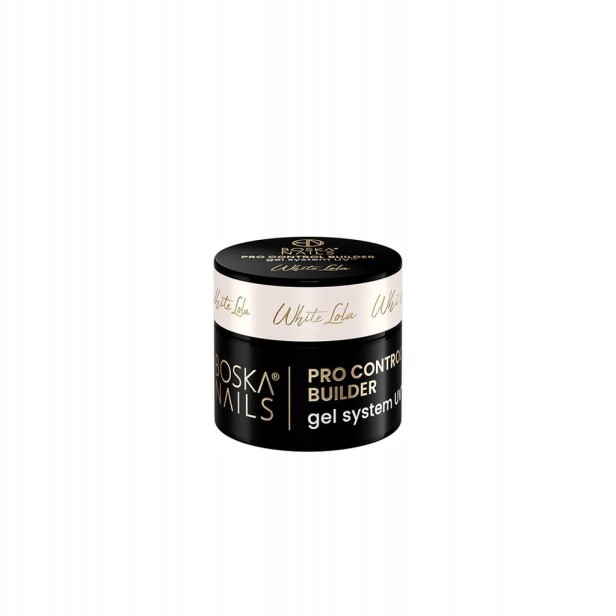 Boska Nails WHITE LOLA Żel Budujący UV do paznokci Pro Control Builder 5ml
