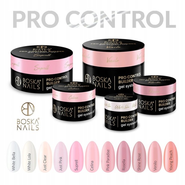 Boska Nails SUPRELL Żel Budujący UV do paznokci Pro Control Builder 5ml