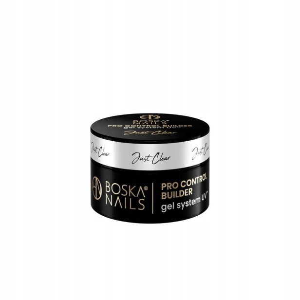 Boska Nails JUST CLEAR Żel Budujący UV do paznokci Pro Control Builder 5ml