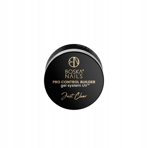 Boska Nails JUST CLEAR Żel Budujący UV do paznokci Pro Control Builder 5ml