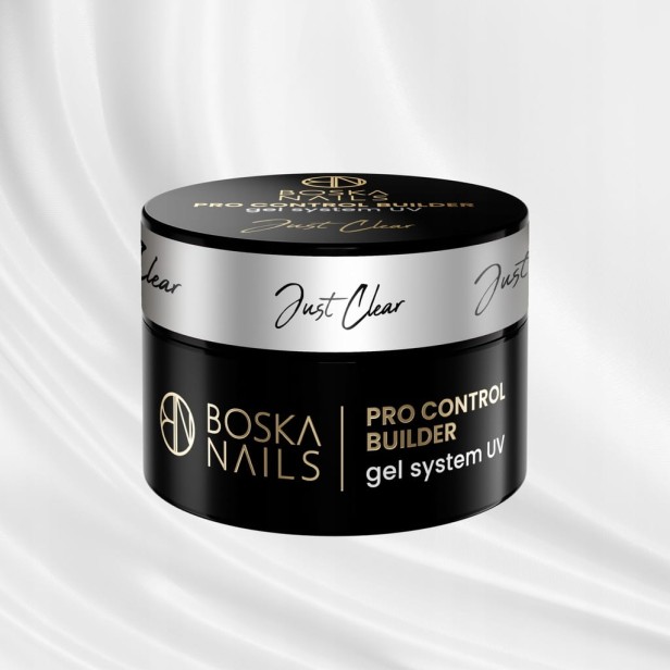 Boska Nails JUST CLEAR Żel Budujący UV do paznokci Pro Control Builder 5ml