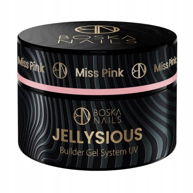 Boska Nails Miss Pink Żel Galaretka Jellysious Builder Gel 15ml