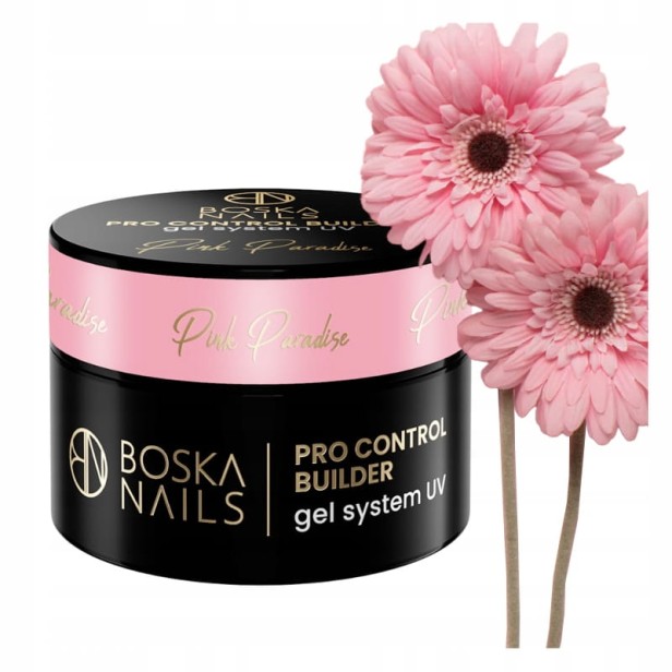 Boska Nails Pink Paradise Żel Budujący Pro Control Builder 15ml