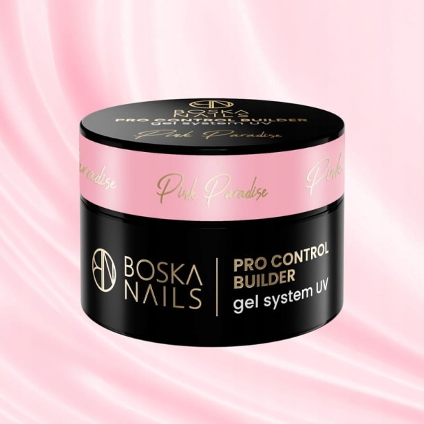 Boska Nails Pink Paradise Żel Budujący Pro Control Builder 15ml