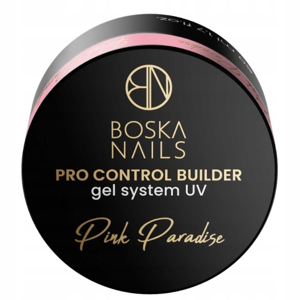 Boska Nails Pink Paradise Żel Budujący Pro Control Builder 15ml
