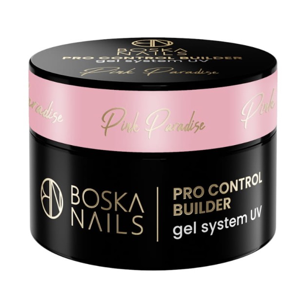Boska Nails Pink Paradise Żel Budujący Pro Control Builder 15ml