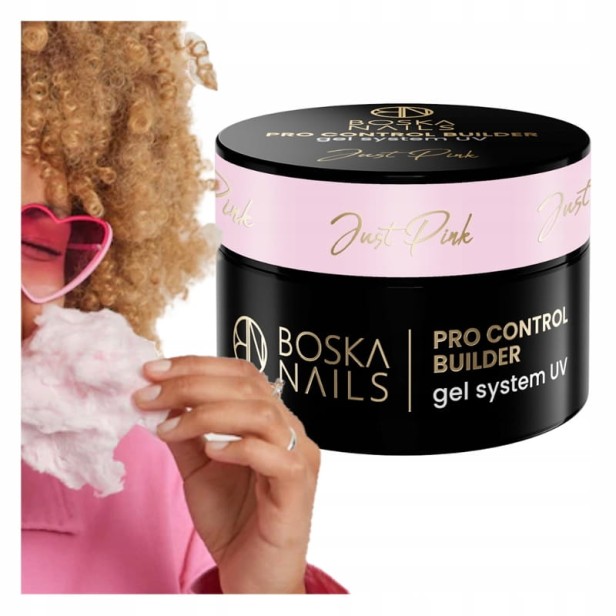 Boska Nails Just Pink Żel Pro Control Builder 15ml