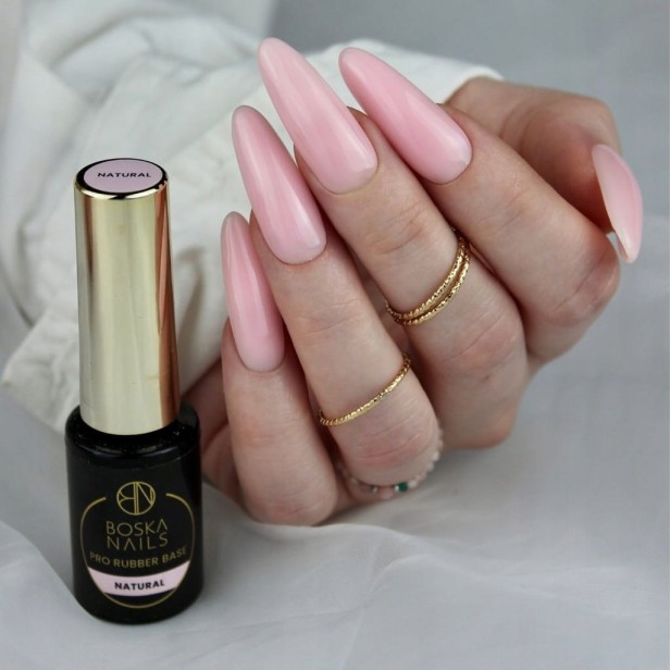 Boska Nails PRO Rubber Base NATURAL baza budująca 6 ml