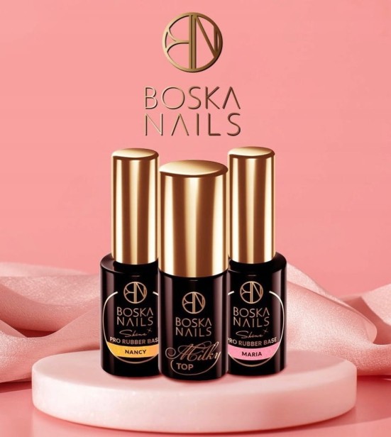 Boska Nails PRO Rubber Base NATURAL baza budująca 6 ml