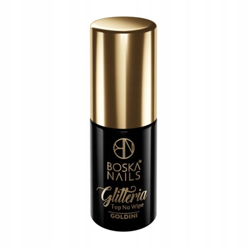 Boska Nails Top No Wipe Glitteria Goldini 6ml