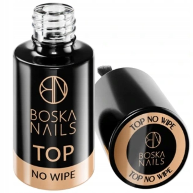 Boska Nails TOP No Wipe bezbarwny wysoki połysk 6ml