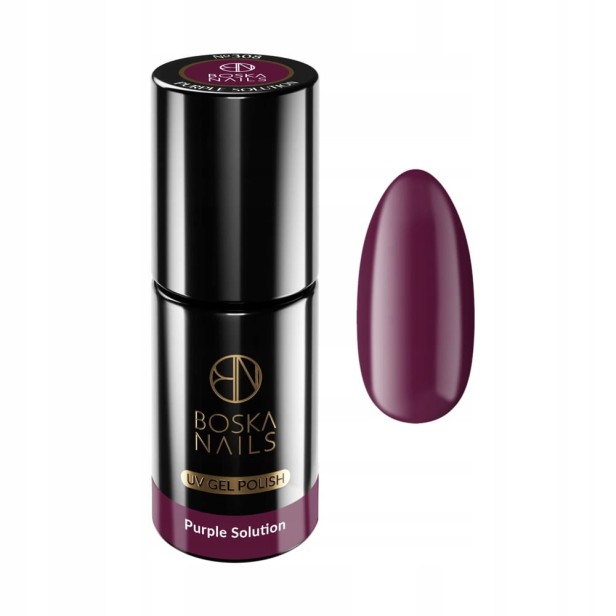 Boska Nails Divine Purple Solution 308 lakier hybrydowy 6ml