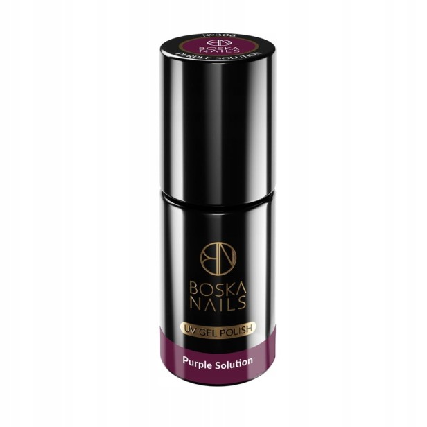 Boska Nails Divine Purple Solution 308 lakier hybrydowy 6ml