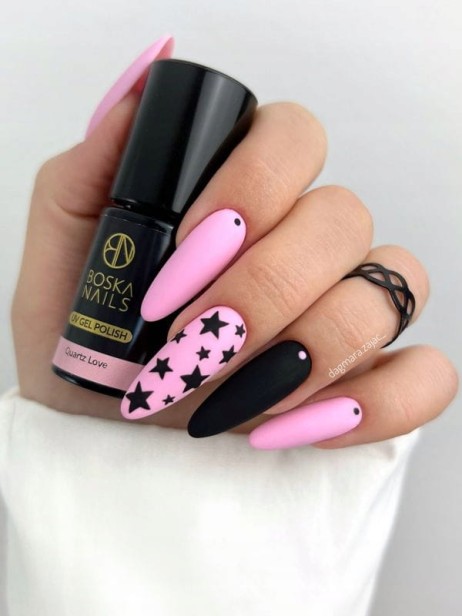Boska Nails Lakier Hybrydowy Divine Black Hell no 302 6 ml