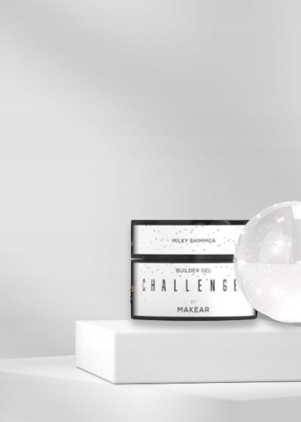 Makear Żel Budujący Challengel HG11 Milky Shimmer 15ml