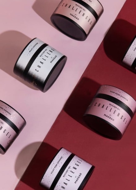 Makear Żel Budujący Challengel HG11 Milky Shimmer 15ml