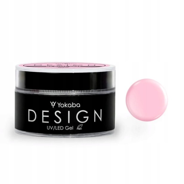 Yokaba 09 ROSE MIST Żel budujący do paznokci DESIGN UV/LED GEL 50 ML