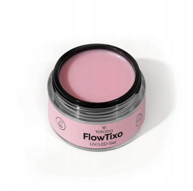 Yokaba FLOW TIXO GEL żel budujący UV/LED z tiksotropią 03 French Pink 50ml