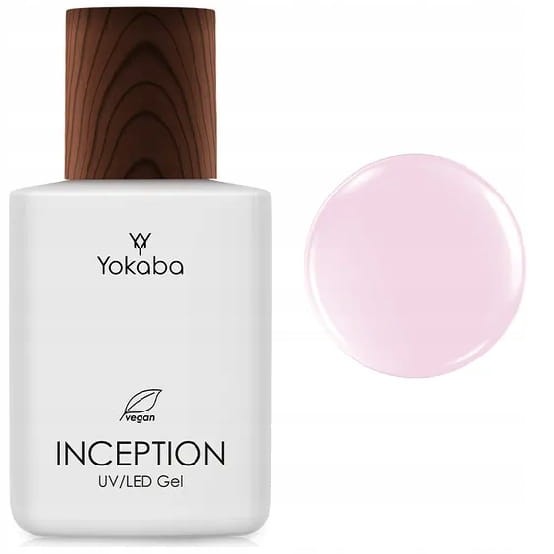 Yokaba INCEPTION 02 Mask Pink Budujący żel w butelce do paznokci 30ml