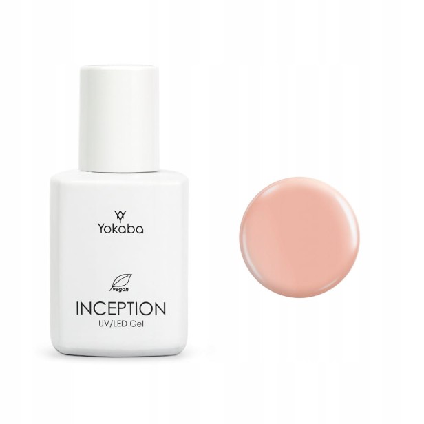 Yokaba INCEPTION 05 Tea Rose Budujący Żel w butelce do paznokci 30ml