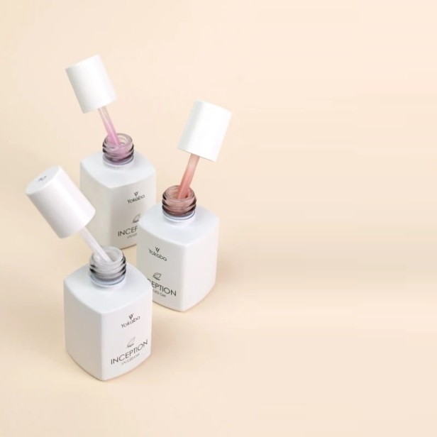 Yokaba INCEPTION 06 PINK LOTUS Budujący żel w butelce do paznokci 30ml