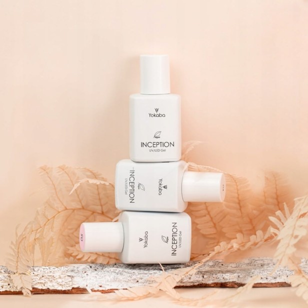 Yokaba INCEPTION 06 PINK LOTUS Budujący żel w butelce do paznokci 30ml