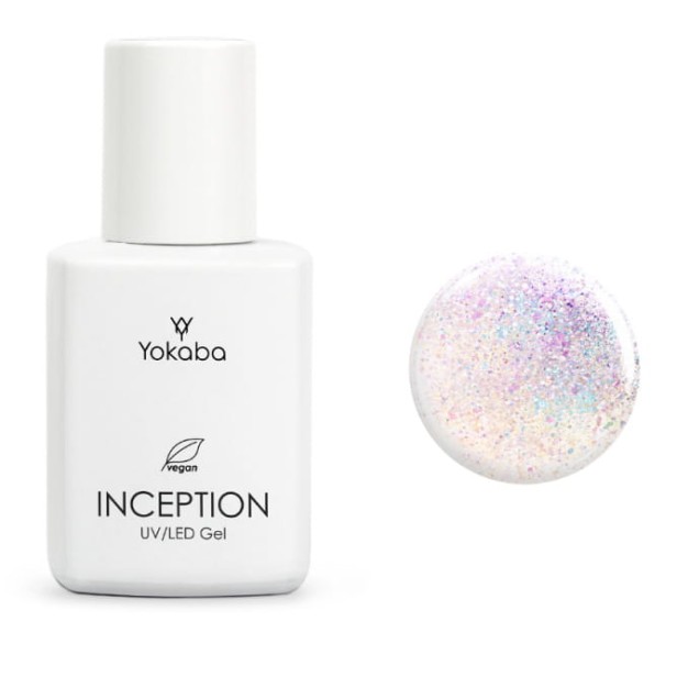 Yokaba Inception UV/LED 16 AURORA Żel budujący do paznokci 30ml